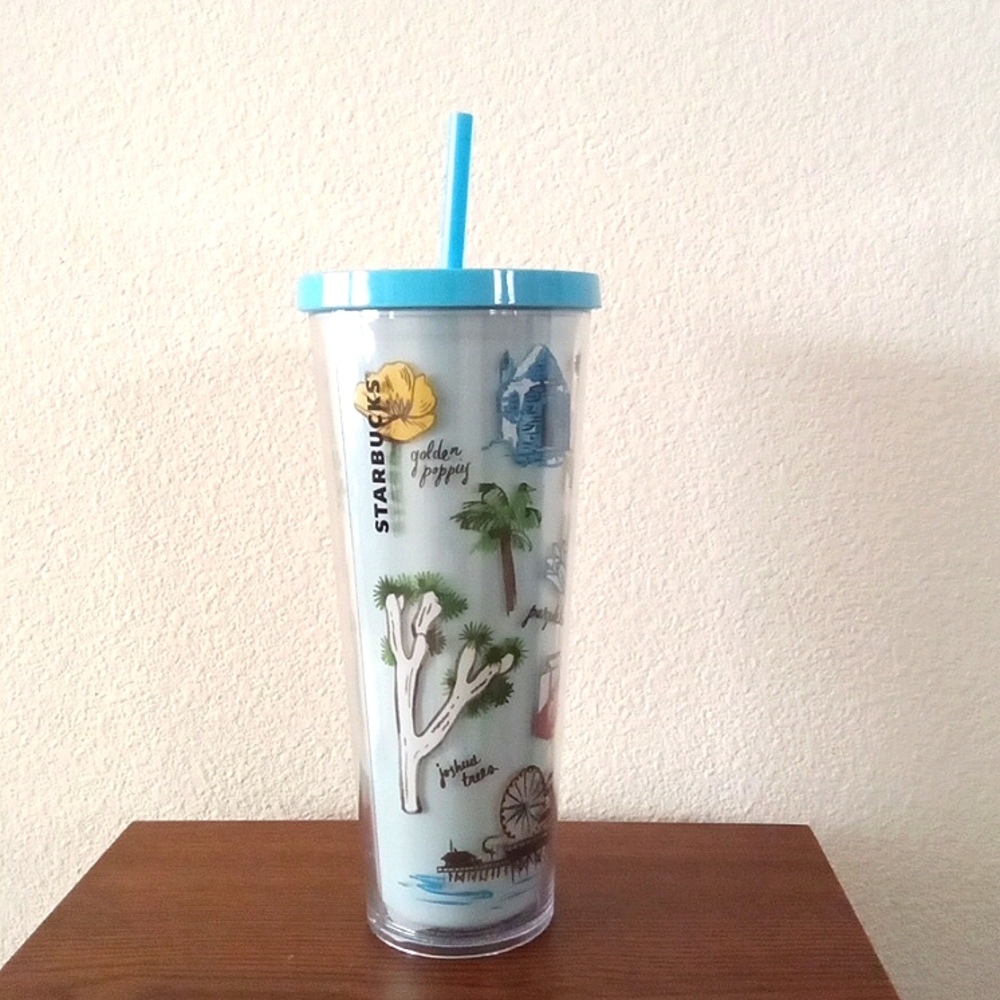 Starbucks Periwinkle California Cold Brew Tumbler, Venti Size